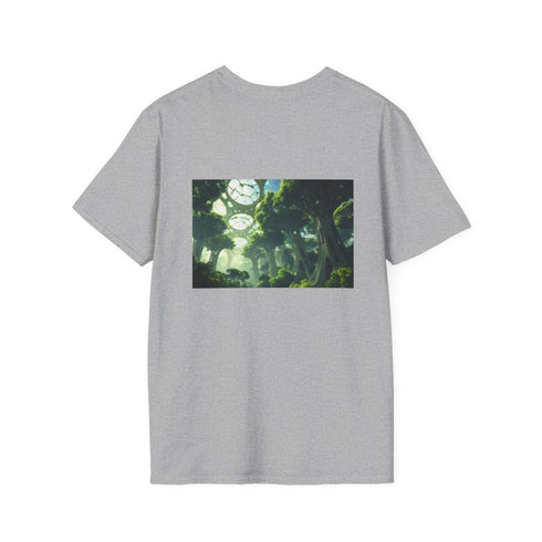 Fractal Tree Sky Garden T-shirt