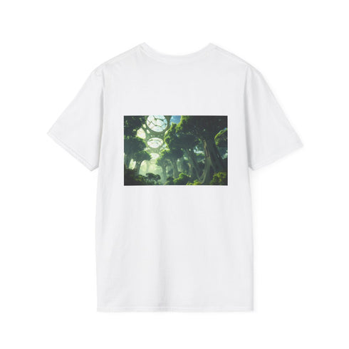 Fractal Tree Sky Garden T-shirt