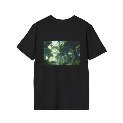 Fractal Tree Sky Garden T-shirt