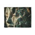 Fractured Mindscape of a Dreaming God Plush Fleece Throw Blanket
