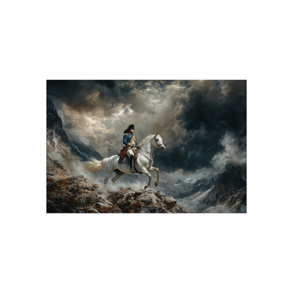 "French Leader Napoleon Alpine Crossing"