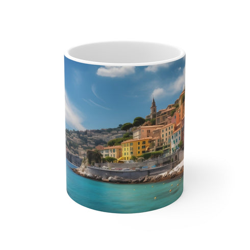 "French Riviera Bliss Coffee Mug"