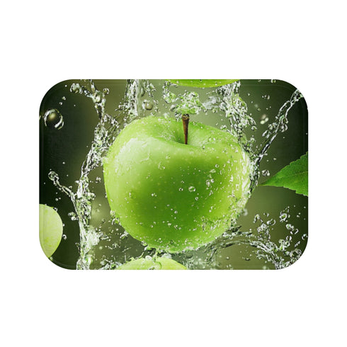 "Fresh Apple Slice Bath Mat"