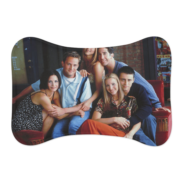 "Friends Cast Pet Mat: Cozy Comfort for Furry Friends"