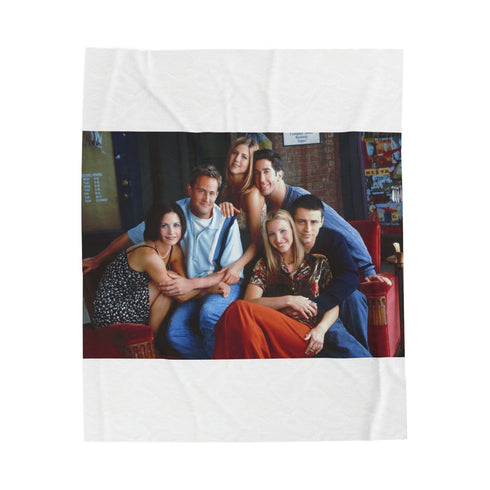 Friends Cast Plush Blanket: Cozy up with your favorite sitcom stars!