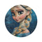 "Frozen Magic Round Rug"