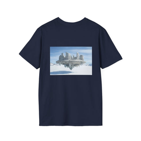 Frozen Planet Ruins Floating T-Shirt