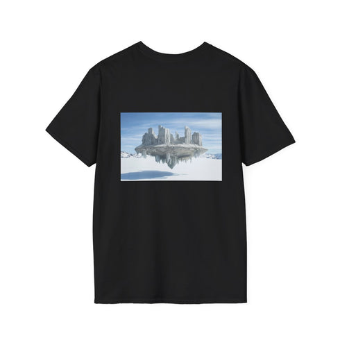 Frozen Planet Ruins Floating T-Shirt