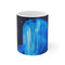 Frozen Waterfall Blue Fire Coffee Mug