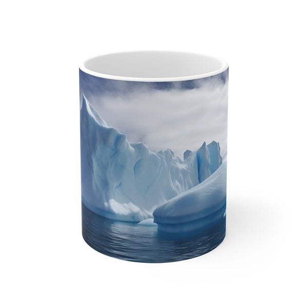"Frozen Wonder: Antarctica Ice Mug"