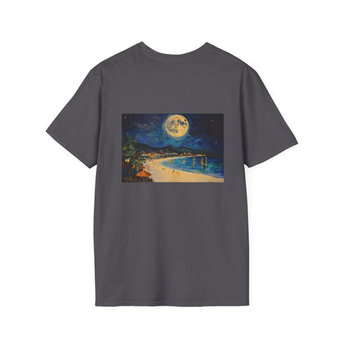 Full Moon Beach Night Tee