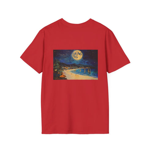 Full Moon Beach Night Tee