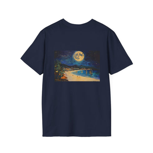 Full Moon Beach Night Tee