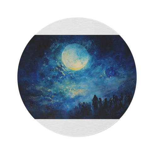 "Full Moon Festival Night Rug"
