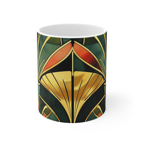"Funky Abstract Art Coffee Mug"