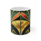 "Funky Abstract Art Coffee Mug"