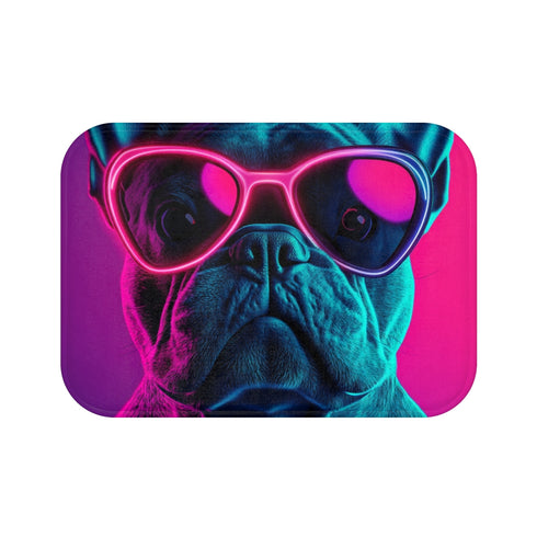 "Future Frenchie Bath Mat"