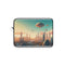 "Futuristic Flying City Laptop Sleeve"