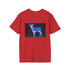 Futuristic Light Deer Graphic Tee