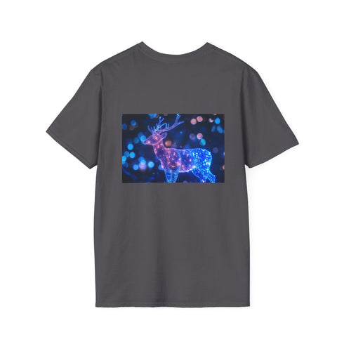 Futuristic Light Deer Tee Shirt
