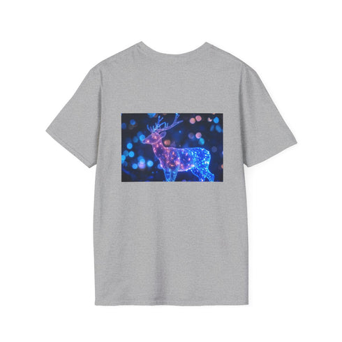 Futuristic Light Deer Tee Shirt