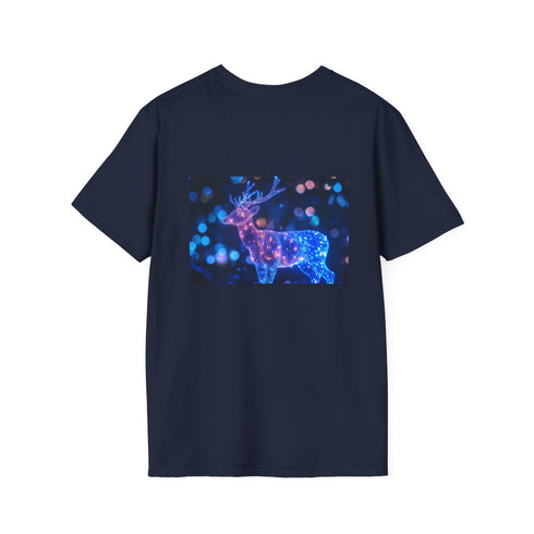 Futuristic Light Deer Tee Shirt