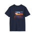 Futuristic Sunset Cityscape Graphic Tee