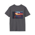 Futuristic Sunset Cityscape Graphic Tee