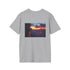 Futuristic Sunset Cityscape Graphic Tee