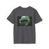 Futuristic Zeppelin Alien Jungle T-shirt.