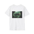Futuristic Zeppelin Alien Jungle T-shirt.