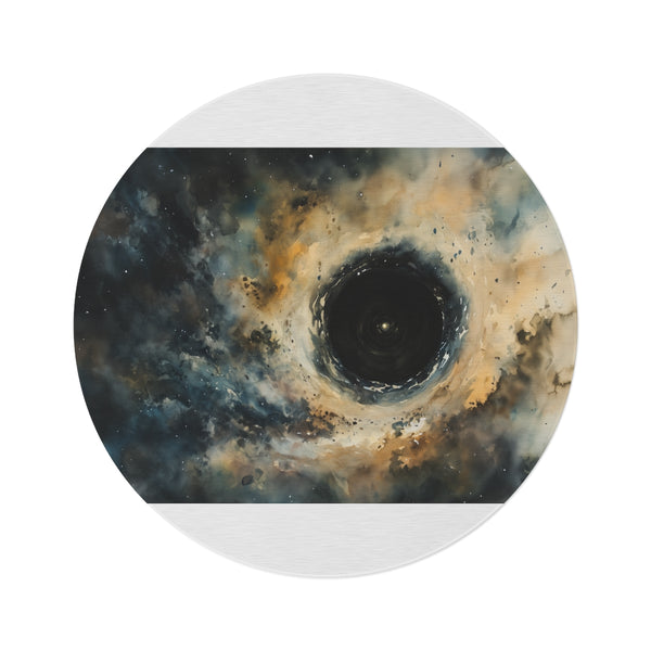 Galactic Abyss Round Rug