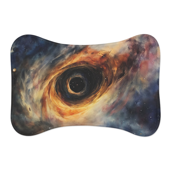 Galactic Black Hole Space Mat