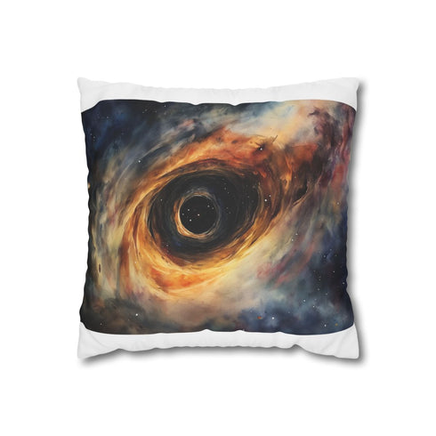 "Galactic Cosmic Watercolor Pillowcase"