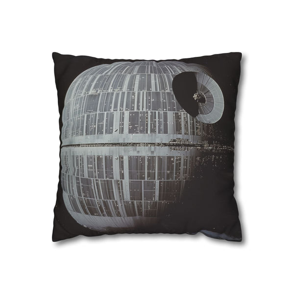 "Galactic Death Star Pillowcase: Sleep Among the Stars"