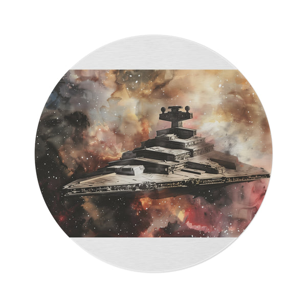 "Galactic Empire Round Rug"
