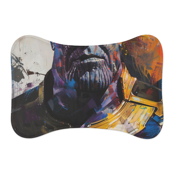 "Galactic Feline Throne Pet Mat"