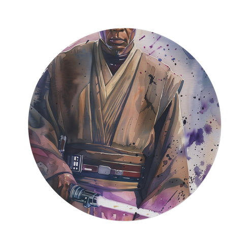 "Galactic Force Round Rug"