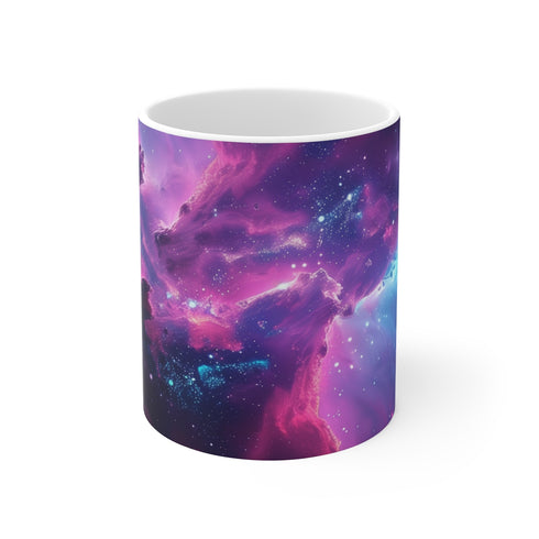 "Galactic Glow Coffee Mug"