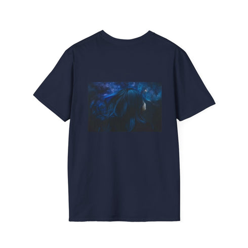 Galactic Hair Mysterious Woman T-Shirt