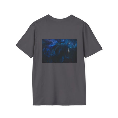 Galactic Hair Mysterious Woman T-Shirt