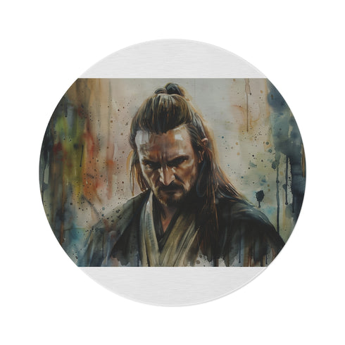 "Galactic Jedi Master Round Rug"