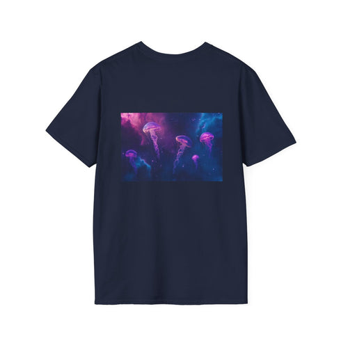 Galactic Jellyfish Nebula Space T-shirt