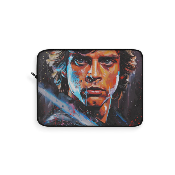 "Galactic Luke Skywalker Laptop Sleeve"