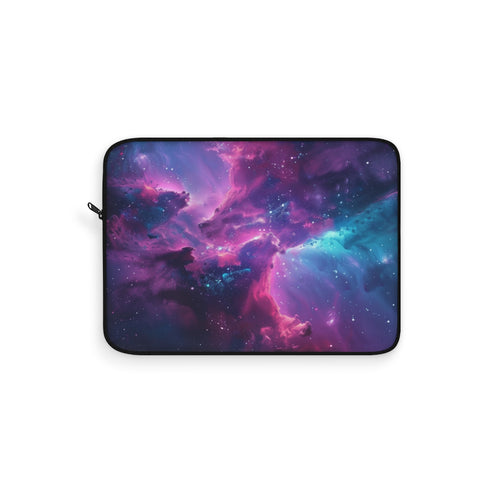 "Galactic Neon Laptop Sleeve: Protect Your Device in Style!"
