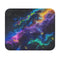 Galactic Neon Space Mouse Pad