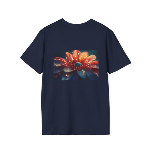 Galactic Planetarium Blooming Flower Tee