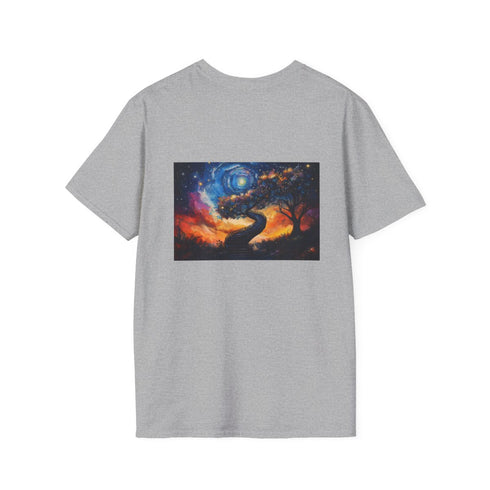 Galactic Spiral Staircase T-Shirt Design
