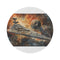 "Galactic Star Destroyer Round Rug"