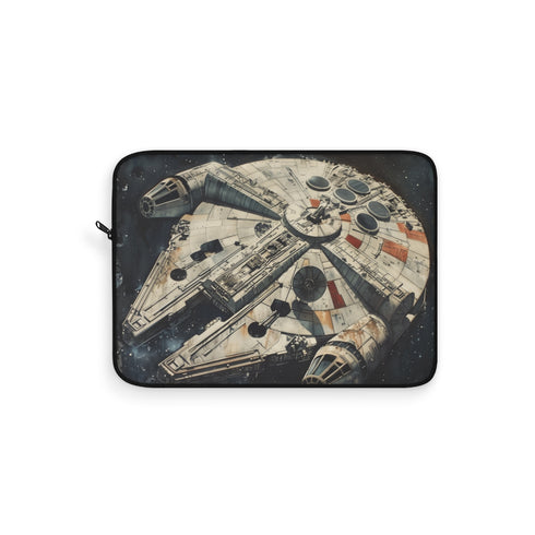 "Galactic Starship Laptop Sleeve"
